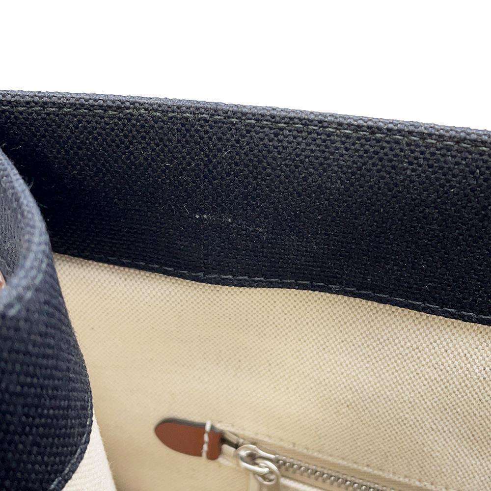 Burberry Freya Tote Canvas Bag Black - Picture 10 of 12